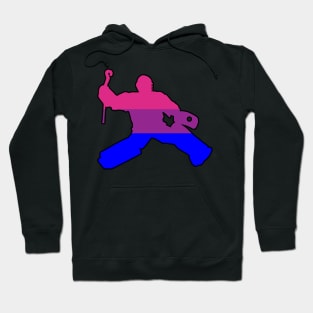 Field Hockey Goalie: Bisexual Pride Hoodie